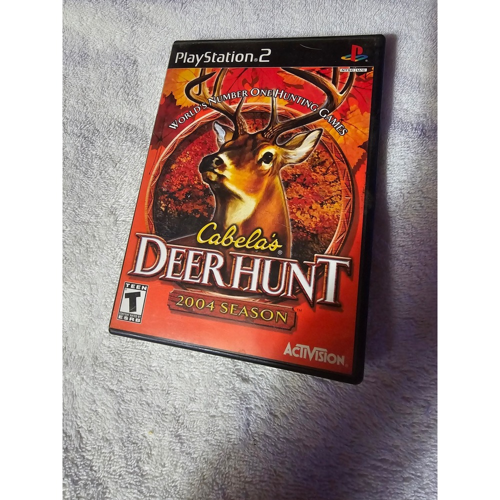 Cabela's Deer Hunt 2004 Season PS2 Playstation 2 Hunting Game‎ Activision